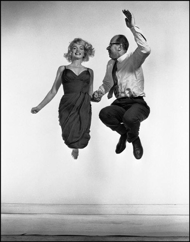 Marilyn Monroe et Phil Halsman